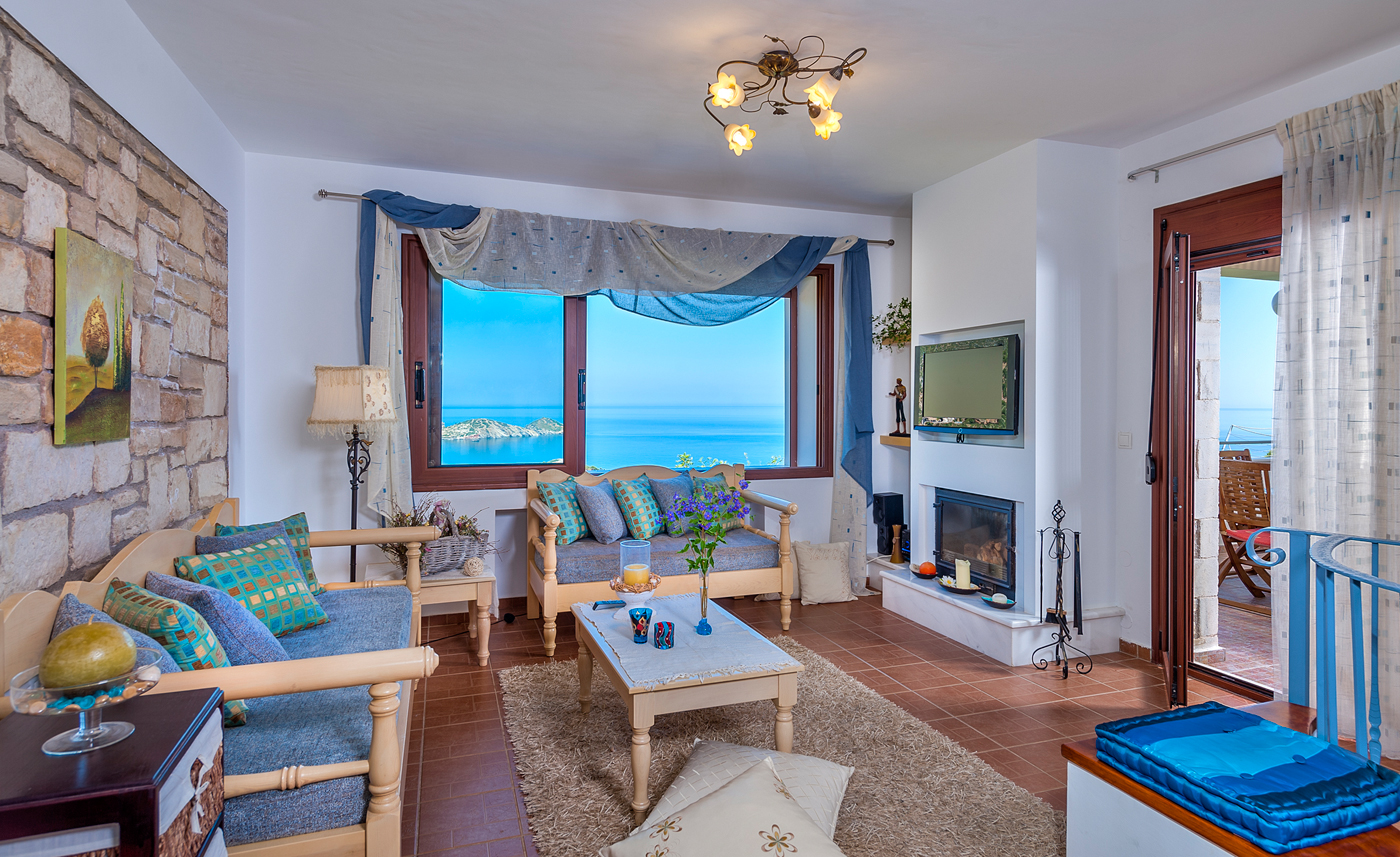 Seaside Villa Living Room In Sri Lanka