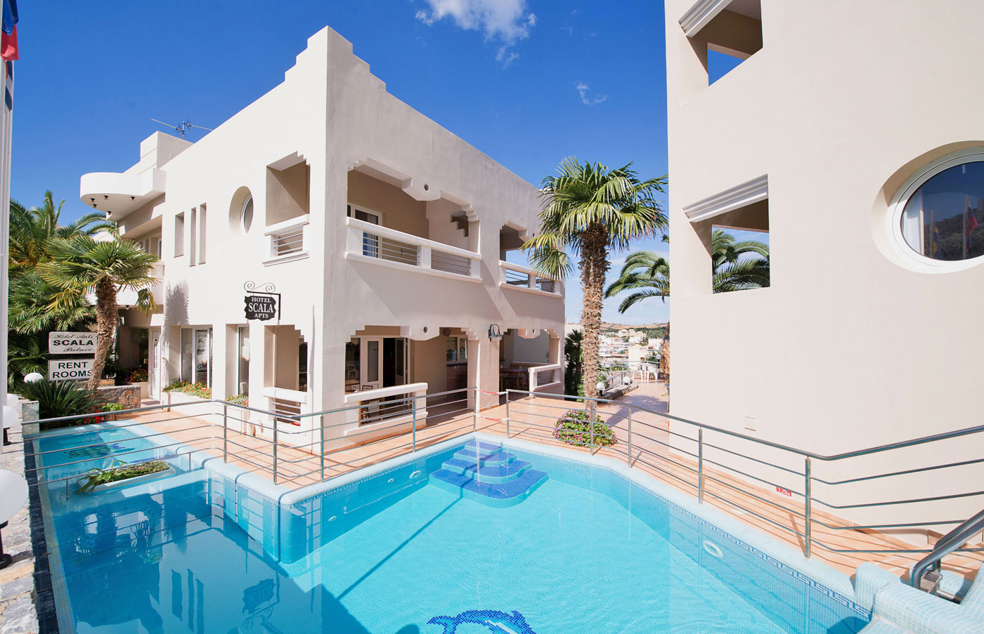 Scala Hotel & Apartments in Agia Pelagia, Heraklion TheHotel.gr