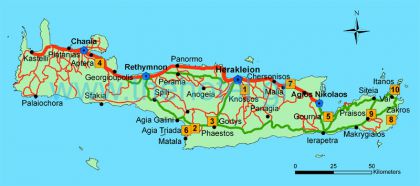 Ancient and Archaeological Sites in Crete