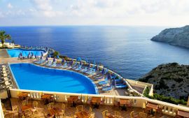 CHC Athina Palace Hotel and Spa, Αγία Πελαγία, pool-area-2