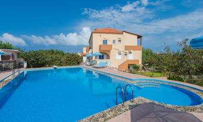 Eleana Apartments, Stavros, swimming-pool-area-8