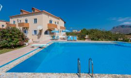 Eleana Apartments, Stavros, swimming-pool-area-10