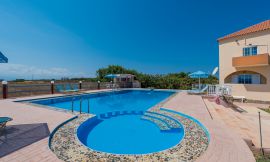 Eleana Apartments, Stavros, swimming-pool-area-3
