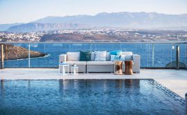 Athena Villas, Τερσανάς, pool-sea-view-1