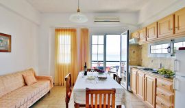 Isadora Apartments, Almirida, isadora-apt-two-bedroom-apt-kitchen-1b