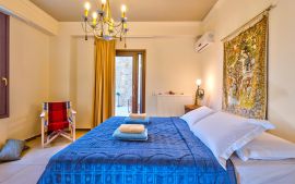 Villas Milos, Agia Pelagia, villaIII-double-bedroom