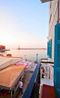 Lucia Hotel, Chania, double-room-balcony-partial-sea-view