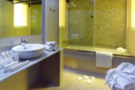 Lato Boutique Hotel, Heraklion Town, Bathroom in superior room