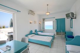 Blue Beach Apartments, Σταυρός, Villa studio blue beach 3