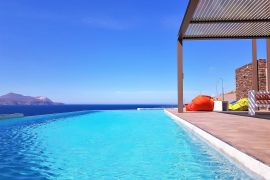 Villa Searock, Αλμυρίδα, sea view pool 5