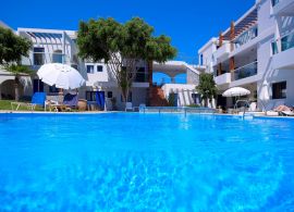 Minos Village, Agia Marina, in the pool 1