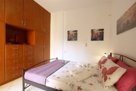 Cheerful Apartment, Chania town, bedroom double bed 1b