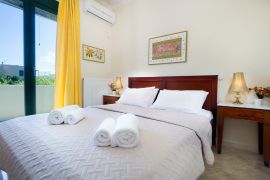 Afroditi Apartment, Chania (staden), afroditi-bedroom-1a-double-bed