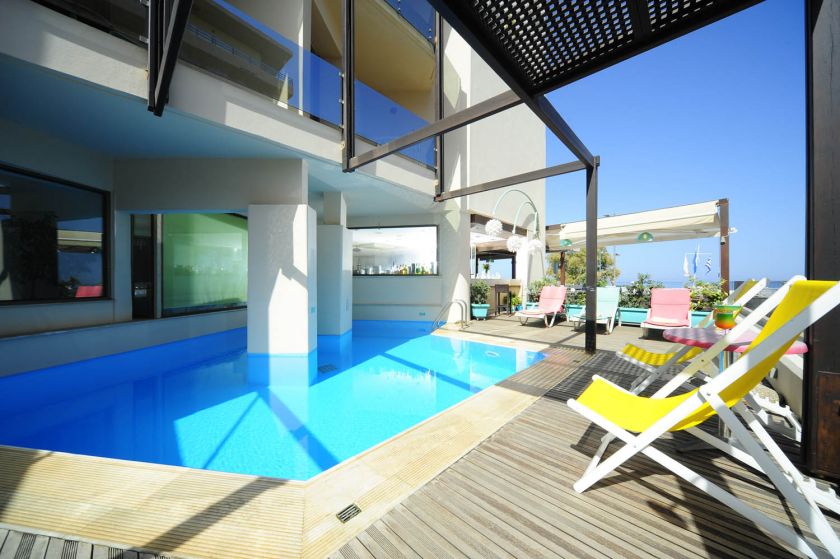 Steris Beach Hotel Apartments, Rethymnon town, swimming pool 1