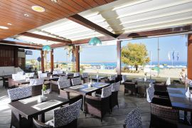 Steris Beach Hotel Apartments, Rethymnon town, restaurant 1b