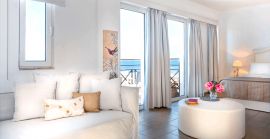 Aqua Marina Apartments, Rethymnon town, residence open plan 2