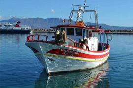 Fishing trips, Kolimvarion, fishing boat 1