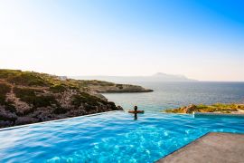 Villa Searock, Αλμυρίδα, private pool with seaview 2