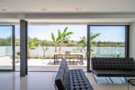 Futuristic Villa, Agioi Apostoloi, living room 1a