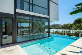 Futuristic Villa, Agioi Apostoloi, pool 3
