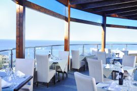 CHC Galini Sea View Hotel, Agia Marina, main restaurant 1