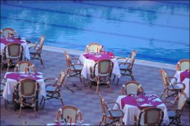 Bio Suites Hotel, Rethymno town, dinning pool