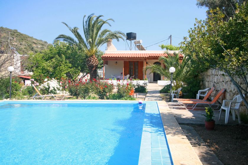 Villa Blossom, Мегала Хорафиа, pool-5