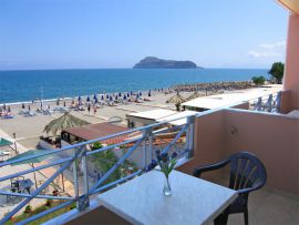 Katerina Beach Studios, Platanias, Balcony 1