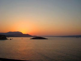 Isadora Apartments, Almirida, Lovely sunset 1