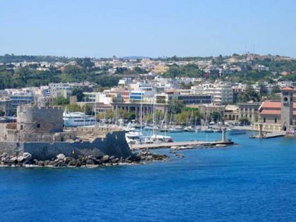 Marina in Rhodes