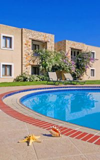 Areti Apartments, Megala Horafia, pool-III