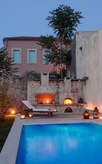 Classy Villa, Арханес, Pool area