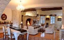 Classy Villa, Archanes, Living room