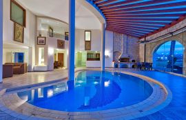 Platanias Villas, Πλατανιάς, interior-pool-1new