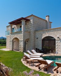 Platanias Villas, Πλατανιάς, exterior-pool-2new