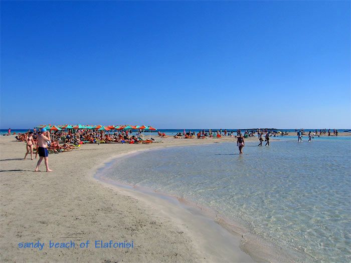 Excursions from Chania, Χανιά, beach of Elafonisi