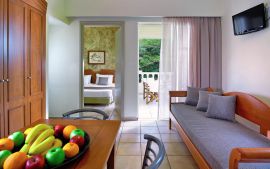 Elotis Suites, Agia Marina, living-room-2bedroom-apt-Ia
