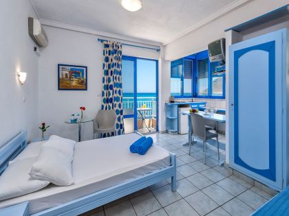 Blue Beach Apartments, Stavros, studio-12a