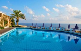 CHC Athina Palace Hotel and Spa, Αγία Πελαγία, pool-area-7