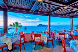 Porto Platanias Beach Resort, Платаньяс, external-restaurant-1