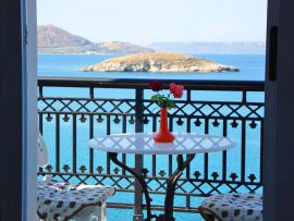 Isadora Apartments, Almyrída, sea-view-balcony-2