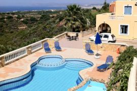 Villa Kalypso, Stalos, panoramic-sea-view-1a