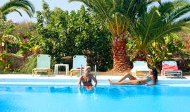 Regina Hotel, Kissamos, Swimmin Pool Area-Detail