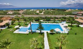 Regina Hotel, Kissamos, Pool Area-Sea View 1