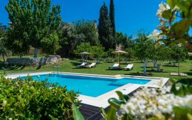 Nature Heaven Villa, Ταυρωνίτης, pool-area-mj-6