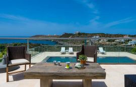 Poseidon Villas, Tersanas, pool-view-new-1