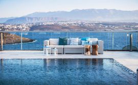 Athena Villas, Терзанас, pool-sea-view-1