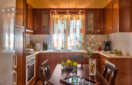 Villa Olive, Voukolies, villa-olive-kitchen-1