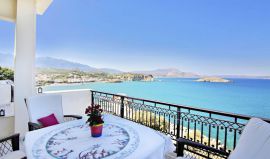 Isadora Apartments, Almirida, isadora-apt-three-bedroom-apt-balcony