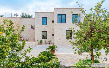 Villas Milos, Agia Pelagia, villaIII-facade